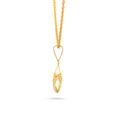 22K Gold StarCut Pendant